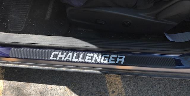 "Challenger" Carbon Fiber Door Sill Protectors